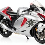 SUZIKI Haryabusa Motorcycle Model Alloy Diecast Toy-0