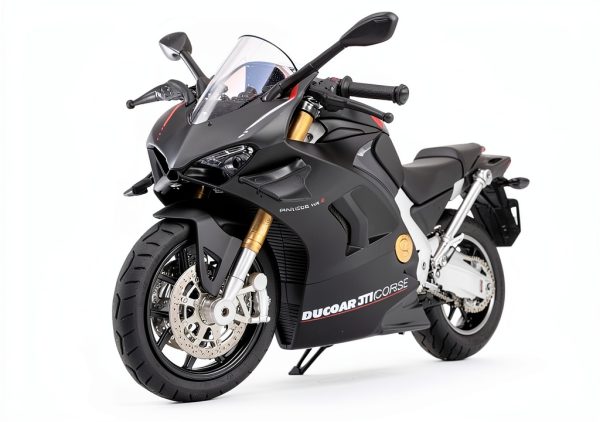 COOLPUR Ducati V4 Motorcycle Toy Die Cast Christmas Gift-2