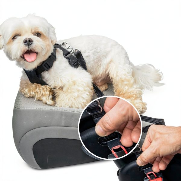 Dog Car Harness Duke Dixie Nylon Safety Seat Belt Strap-1