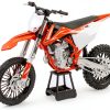 New-Ray Dirt Bike Toy Die-Cast Model Realistic Features-0