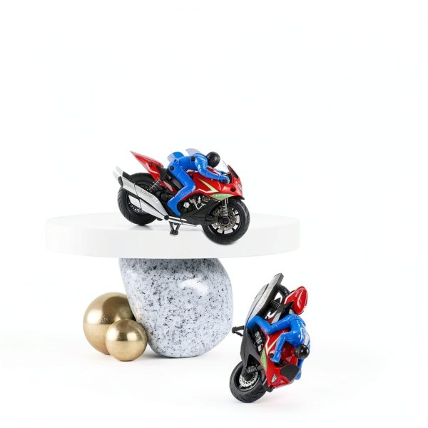 Vioziot Pull Back Motorcycle Toy Dirt Bike Kids Ages 3 Up-3