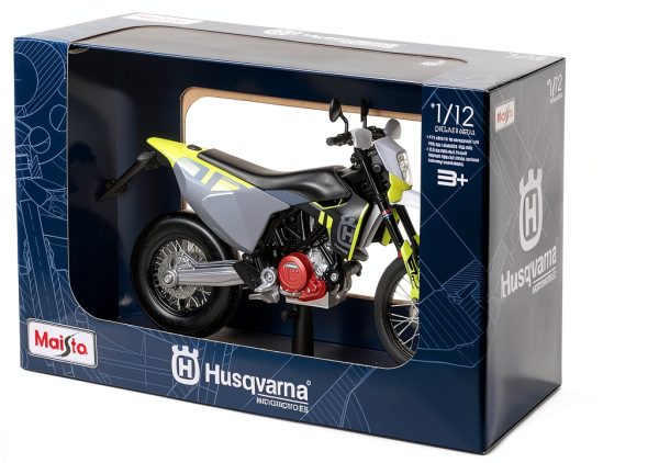 Maisto Toy Motorcycle Spring Suspension Free Rolling Wheels-4