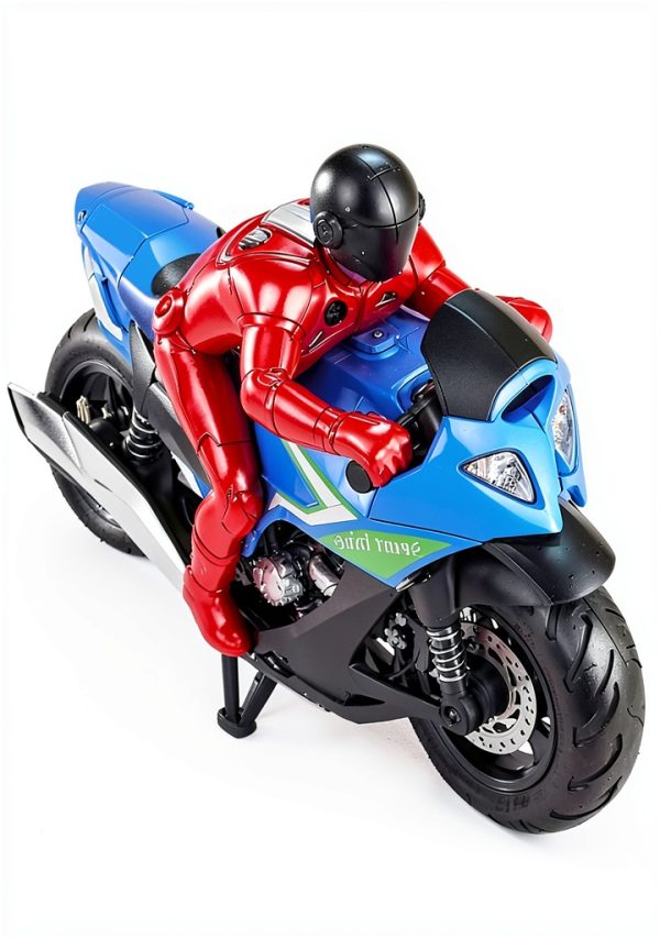 Vioziot Pull Back Motorcycle Toy Dirt Bike Kids Ages 3 Up-4