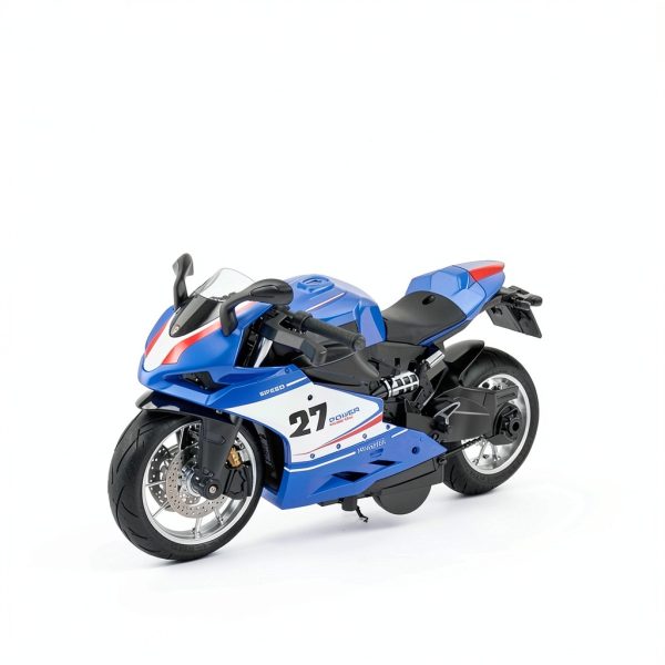 DQTY Pull Back Motorcycle Toy Alloy Lights Sounds Kids Gift-4