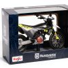 Maisto Toy Motorcycle Spring Suspension Free Rolling Wheels-5