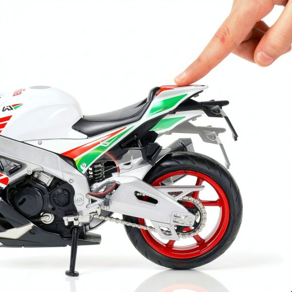 Aprilia RSV4 RR1000 Motorcycle Model Alloy Diecast Toy-4