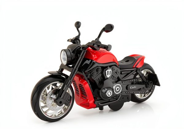 DQTY Pull Back Motorcycle Toy Alloy Lights Sounds Kids Gift-0