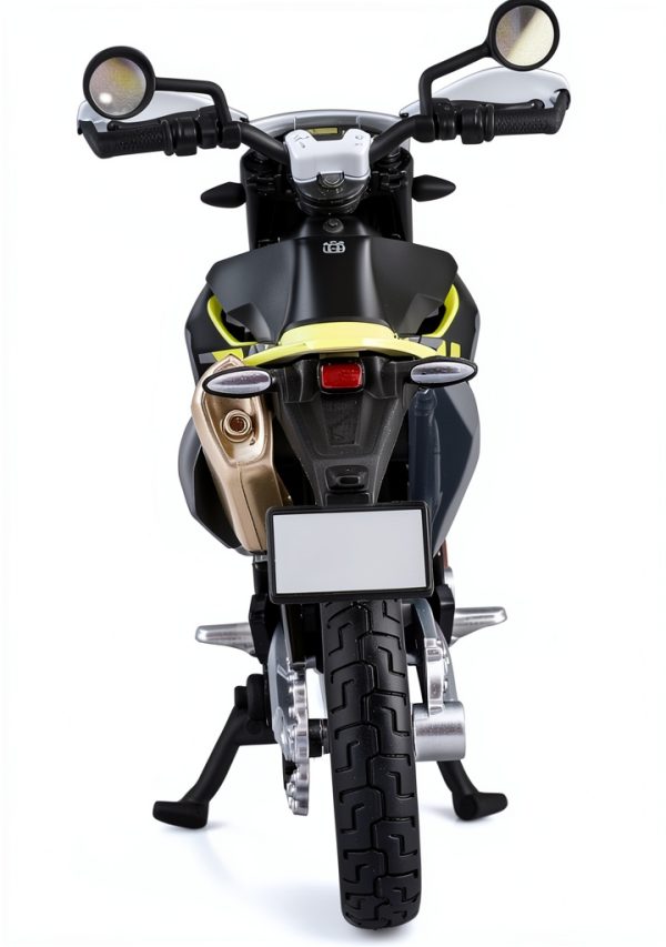 Maisto Toy Motorcycle Spring Suspension Free Rolling Wheels-7