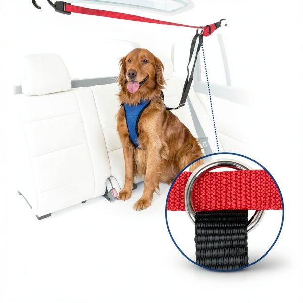 PetSafe Dog Car Harness Durable Nylon Travel Safety-5