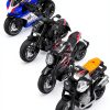 BOBUEXER Alloy Motorcycle Toys Lights Sounds 4 Pack-1