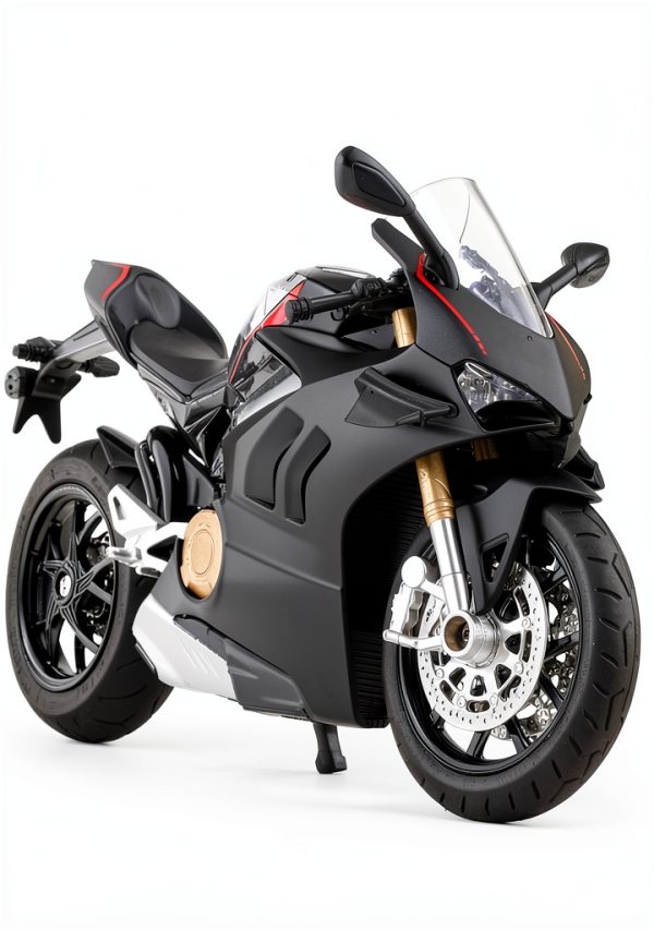 COOLPUR Ducati V4 Motorcycle Toy Die Cast Christmas Gift-4