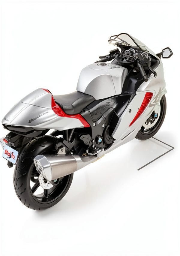 SUZIKI Haryabusa Motorcycle Model Alloy Diecast Toy-1