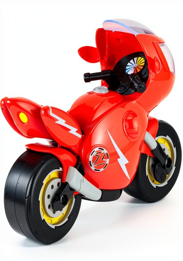 Ricky Zoom TOMY Motorcycle Toy Interactive Lighted Visor-2