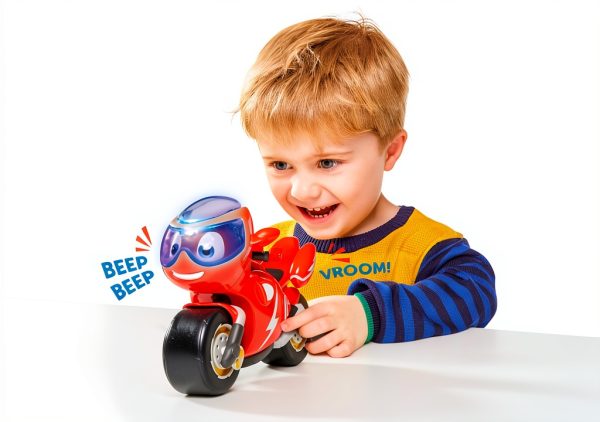 Ricky Zoom TOMY Motorcycle Toy Interactive Lighted Visor-1