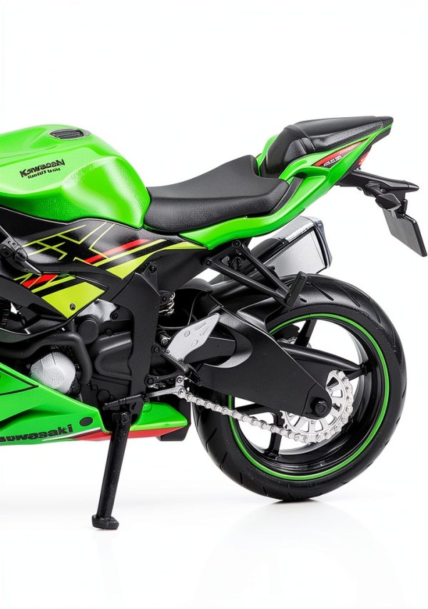 TOKAXI Kawasaki Motorcycle Toy Zinc Alloy Die Cast Model-5