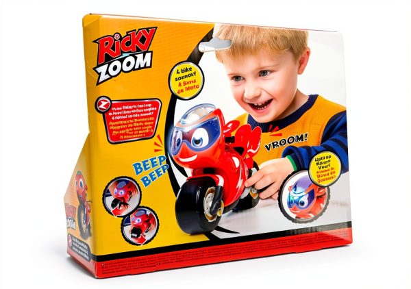 Ricky Zoom TOMY Motorcycle Toy Interactive Lighted Visor-5