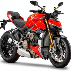 NewRay Ducati V4S Motorcycle Diecast Model Red Sport-0