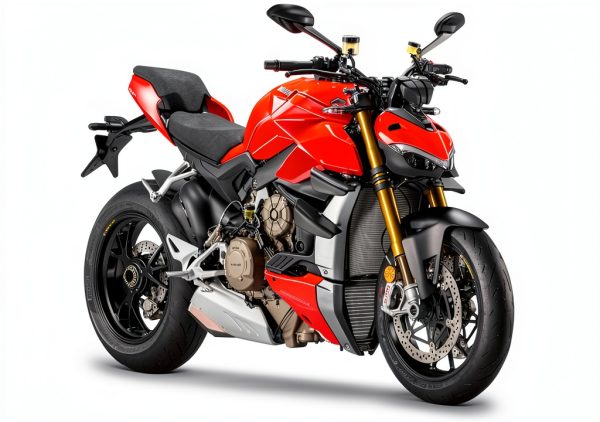 NewRay Ducati V4S Motorcycle Diecast Model Red Sport-0