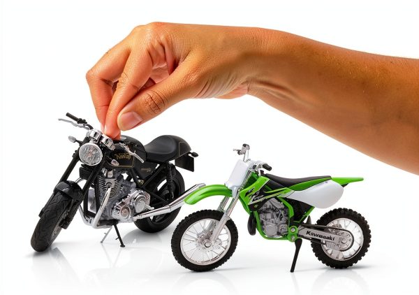 Welly 1:18 Scale Model Motorcycle Detailed Replica-2
