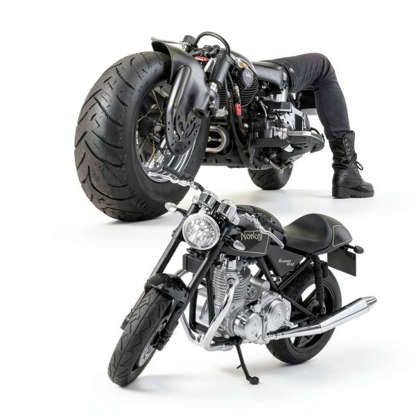 Welly 1:18 Scale Model Motorcycle Detailed Replica-3