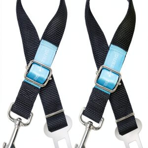 Dog Car Harness Duke Dixie Nylon Safety Seat Belt Strap-0