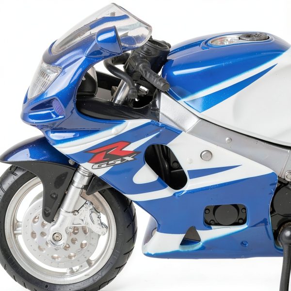 PuLaif Die Cast Motorcycle Model Toy Figure Rubber Tires-4