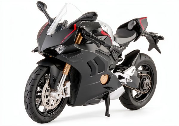 COOLPUR Ducati V4 Motorcycle Toy Die Cast Christmas Gift-0