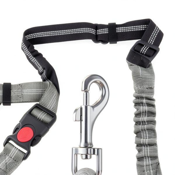 CHZUOBER Dog Car Harness Steel Cable Chew Proof Design-5
