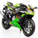 TOKAXI Kawasaki Motorcycle Toy Zinc Alloy Die Cast Model-0