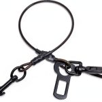 VIVAGLORY Dog Seatbelt Chew Proof Car Harness Restraint-0