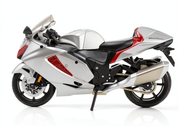 SUZIKI Haryabusa Motorcycle Model Alloy Diecast Toy-2
