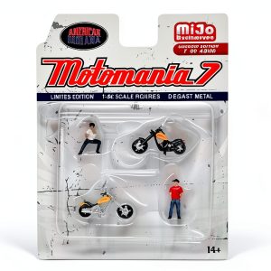 American Diorama Die Cast Motorcycle Toy Figure Limited-0