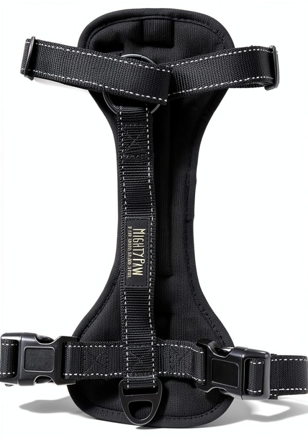 Mighty Paw Dog Car Harness Black Safety Design-7