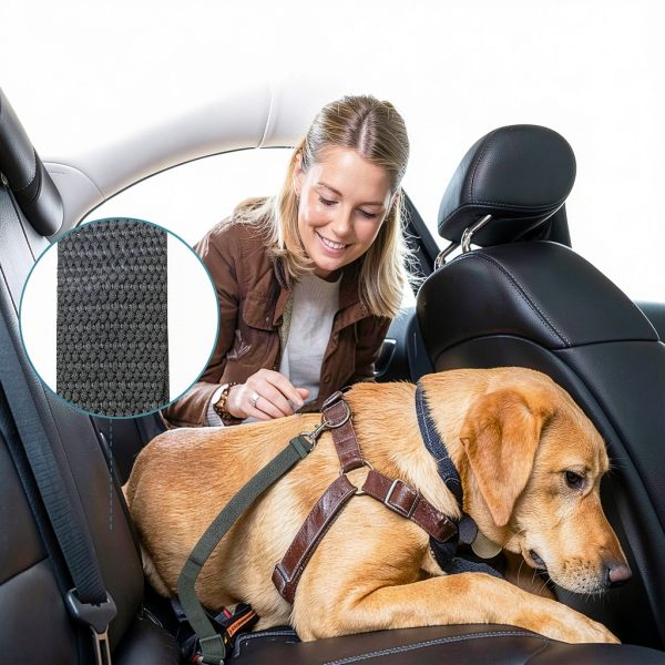 Dog Seat Belt TYTDOUTER Car Harness Nylon Design-5