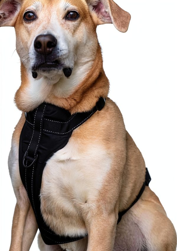 Mighty Paw Dog Car Harness Black Safety Design-2