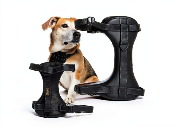 Mighty Paw Dog Car Harness Black Safety Design-5