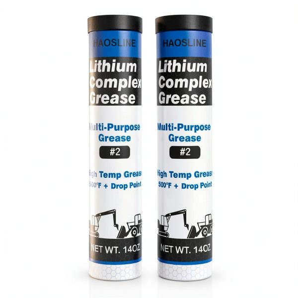 HAOSLINE Blue High Temp Lithium Wheel Bearing Grease 4x14oz Heavy Duty-0
