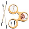 Giantree 30 Pcs Sanding Sticks, Double End Matchsticks Sanding Twigs, 120/280 Grit, 5.4 x 0.2 Inch, Fine Detailing Polishing Sticks Tools for Plastic Models Wood Hobby(30 PCS)-2