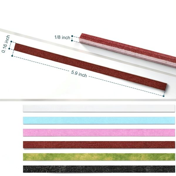 Sanding Sticks Honoson 60pcs Set offers Polishing and Wood Twigs Mixed-2