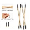 50 PCS Sanding Sticks, Double End Matchstick Sanding Tools, 120/280 Grit for Tight Spaces, 5.4 Inch Crevice Sanding Tool for Plastic Models Wood Crafts-3