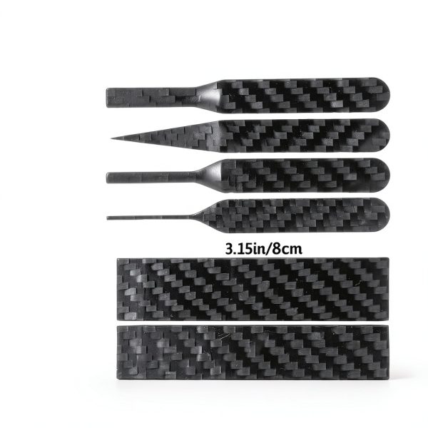 Carbon Fiber Sanding Sticks Jxiwfvl 7 Piece Model Making Set-1