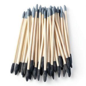 YHXiXi 30PCS Double End Sanding Twigs - Polishing Sticks for Models-0