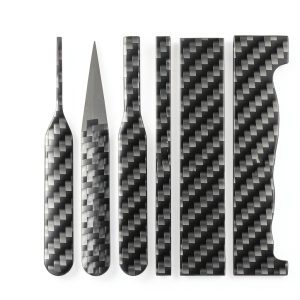 Carbon Fiber Sanding Sticks Jxiwfvl 7 Piece Model Making Set-0