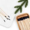 Beveled Sanding Sticks Premium 100pcs 280 Grit for Wood & Plastic-3