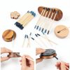 Giantree 30 Pcs Sanding Sticks, Double End Matchsticks Sanding Twigs, 120/280 Grit, 5.4 x 0.2 Inch, Fine Detailing Polishing Sticks Tools for Plastic Models Wood Hobby(30 PCS)-6