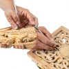 Giantree 30 Pcs Sanding Sticks, Double End Matchsticks Sanding Twigs, 120/280 Grit, 5.4 x 0.2 Inch, Fine Detailing Polishing Sticks Tools for Plastic Models Wood Hobby(30 PCS)-4