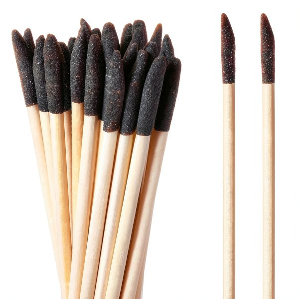 Sanding Sticks 50pcs 280 Grit Fine Detail Wood 5.4x0.2 Inch – Heclia-0