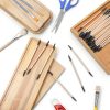 50 PCS Sanding Sticks, Double End Matchstick Sanding Tools, 120/280 Grit for Tight Spaces, 5.4 Inch Crevice Sanding Tool for Plastic Models Wood Crafts-5