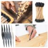 70 Pcs Sanding Sticks Set for Plastic Models Includes 30 Double-end Matchsticks, 10 Polishing Sticks & 30 Sanding Twigs DIY Model Building, 3D Printing, Jewelry Tools(Double Angle)-4