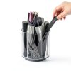 Lasnten 131 Pcs Sanding Sticks Set 360 Degree Rotating Holder 40 Polishing Sticks 30 Sanding Twigs 60 Double Side Slanted Twigs for Plastic Models Jewelry Woodworking Hobby Arts Crafts-4